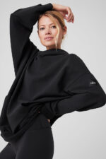 Double Take Hoodie – Black