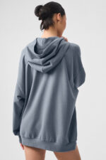 Double Take Hoodie – Steel Grey - Image 2