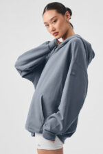 Double Take Hoodie – Steel Grey