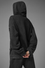Chill Vintage Wash Hoodie – Black Wash