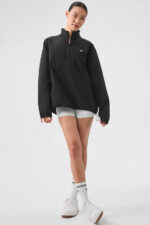 Lightweight Takeaway Track Pullover – Black - Image 4