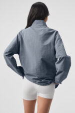Lightweight Takeaway Track Pullover – Steel Grey