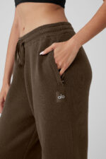 Scholar Straight Leg Sweatpant – Espresso - Image 3