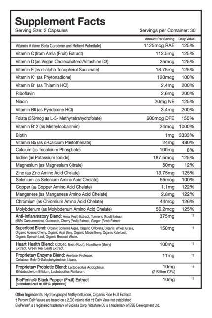 Superfood Multivitamin – 60 Pack