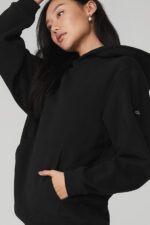 Renown Heavy Weight Hoodie – Black - Image 3