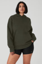 Renown Heavy Weight Hoodie – Stealth Green - Image 3