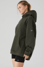 Renown Heavy Weight Hoodie – Stealth Green - Image 2
