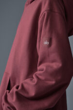 Renown Heavy Weight Hoodie – Burgundy Truffle - Image 2