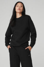 Renown Heavy Weight Crew Neck Pullover – Black