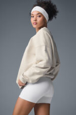 Renown Heavy Weight Crew Neck Pullover – Bone - Image 4