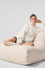 Scholar Hooded Sweater – Ivory - Image 4
