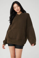 Scholar Hooded Sweater – Espresso - Image 3