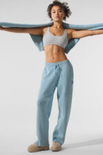 Scholar Hooded Sweater – Celestial Blue Heather - Image 3