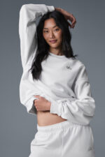 Accolade Crew Neck Pullover – White - Image 5