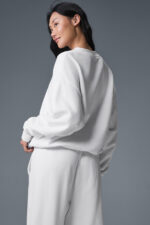Accolade Crew Neck Pullover – White - Image 3