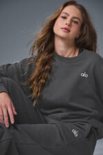 Accolade Crew Neck Pullover – Anthracite - Image 4
