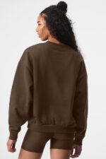 Accolade Crew Neck Pullover – Espresso - Image 3