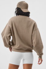 Accolade Crew Neck Pullover – Gravel - Image 3