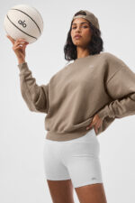 Accolade Crew Neck Pullover – Gravel - Image 2