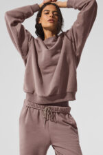 Accolade Crew Neck Pullover – Mushroom - Image 3