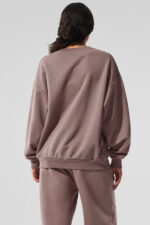 Accolade Crew Neck Pullover – Mushroom