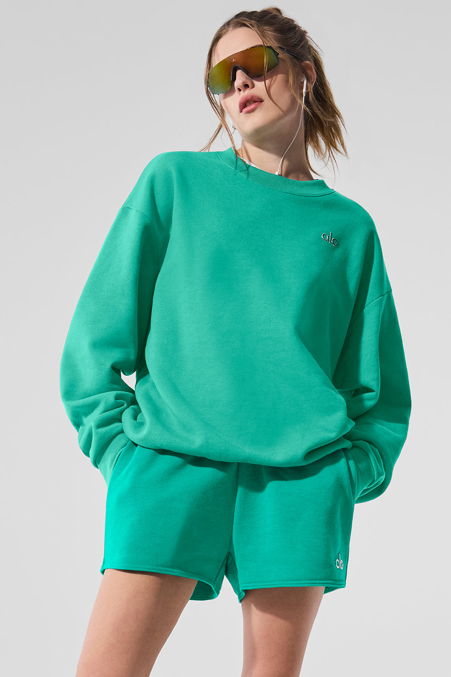 U3031RG_06023_b1_s1_a1_1_m230 Accolade Crew Neck Pullover – Spruce Green - Image 1