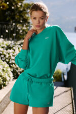 Accolade Crew Neck Pullover – Spruce Green - Image 5