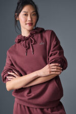 Accolade Hoodie – Burgundy Truffle - Image 2