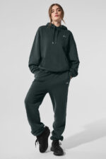 Accolade Hoodie – Charcoal Green - Image 2