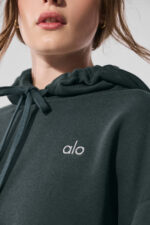 Accolade Hoodie – Charcoal Green - Image 3