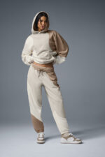 Make Waves Hoodie – Ivory/Bone/Gravel - Image 4