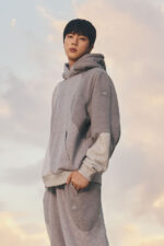 Make Waves Hoodie – Athletic Heather Grey Tonal - Image 2