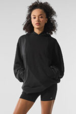 Make Waves Hoodie – Vintage Black Tonal - Image 5