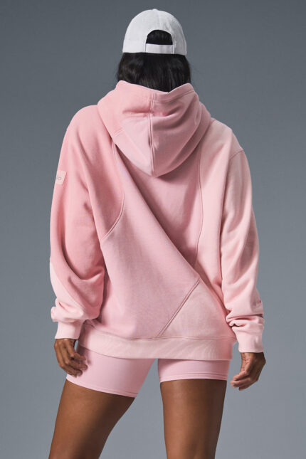 Make Waves Hoodie – Sunset Pink Tonal
