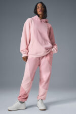Make Waves Hoodie – Sunset Pink Tonal - Image 2