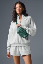 Accolade 1/4 Zip Pullover – Athletic Heather Grey