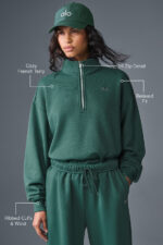 Accolade 1/4 Zip Pullover – Winter Ivy - Image 5