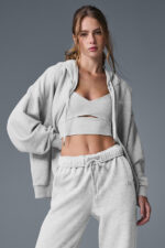 Accolade Full Zip Hoodie – Athletic Heather Grey