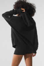 New Class Cashmere Hoodie – Black - Image 3