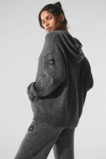 New Class Cashmere Hoodie – Platinum Grey