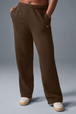 Accolade Straight Leg Sweatpant – Espresso - Image 4