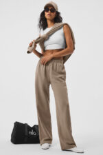 Accolade Straight Leg Sweatpant – Gravel