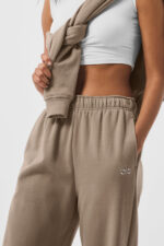 Accolade Straight Leg Sweatpant – Gravel - Image 3