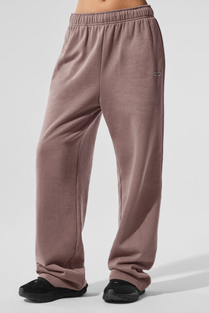 Accolade Straight Leg Sweatpant – Mushroom