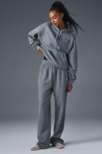 Accolade Straight Leg Sweatpant – Steel Grey