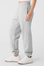 Cuffed Renown Heavy Weight Sweatpant – Athletic Heather Grey
