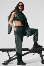 Make Waves Sweatpant – Charcoal Green Tonal - Image 4