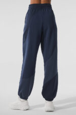 Make Waves Sweatpant – Navy Tonal