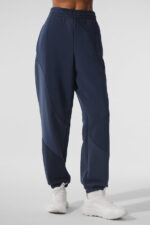 Make Waves Sweatpant – Navy Tonal - Image 5