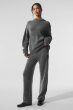 New Class Cashmere Sweatpant – Platinum Grey - Image 2